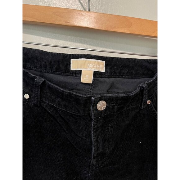 Michael Kors‎ Corduroy Pants Size 10 Black - Picture 2 of 9